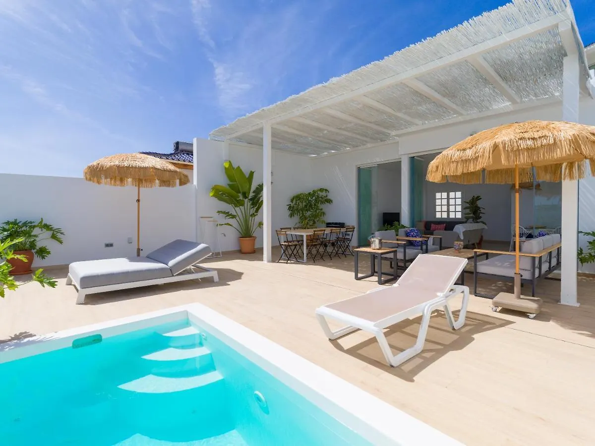 Casa de Férias Pasitoblanco Porto Mare 44 Seaview Villa Private Heated Pool Pasito Blanco