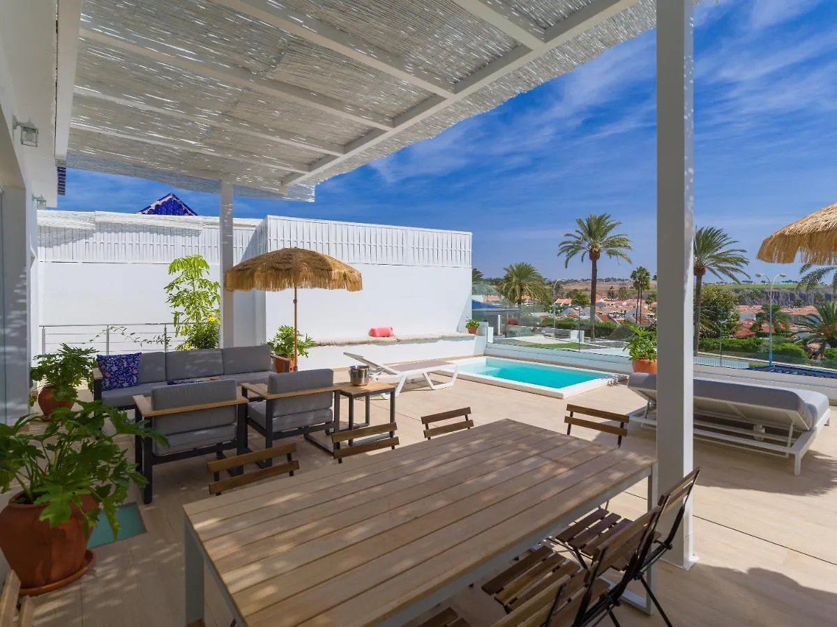 Pasitoblanco Porto Mare 44 Seaview Villa Private Heated Pool Pasito Blanco Casa de Férias